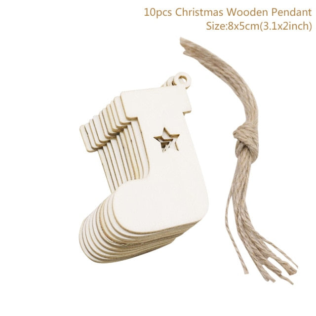 Wooden Christmas Ornaments